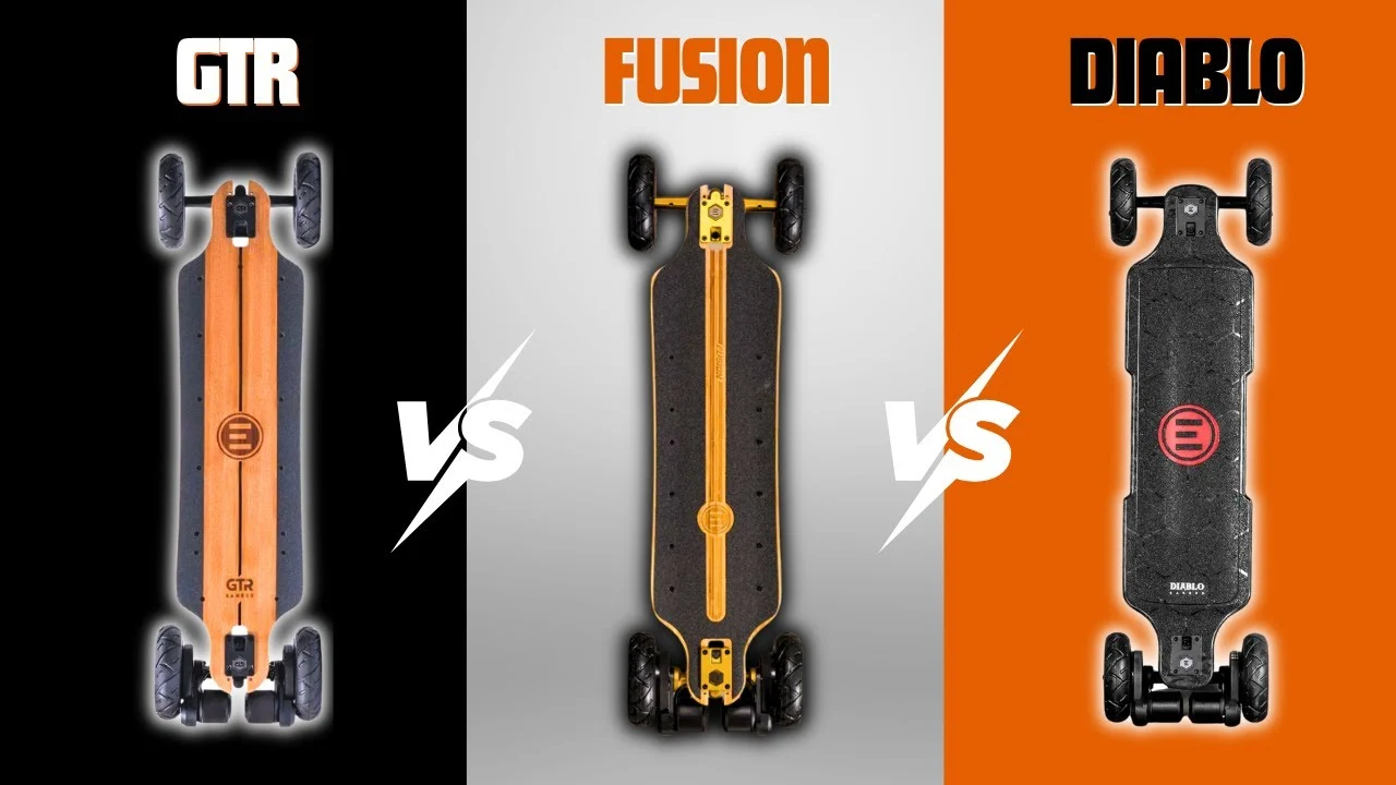 Comparatif GTR Fusion Diablo Evolve